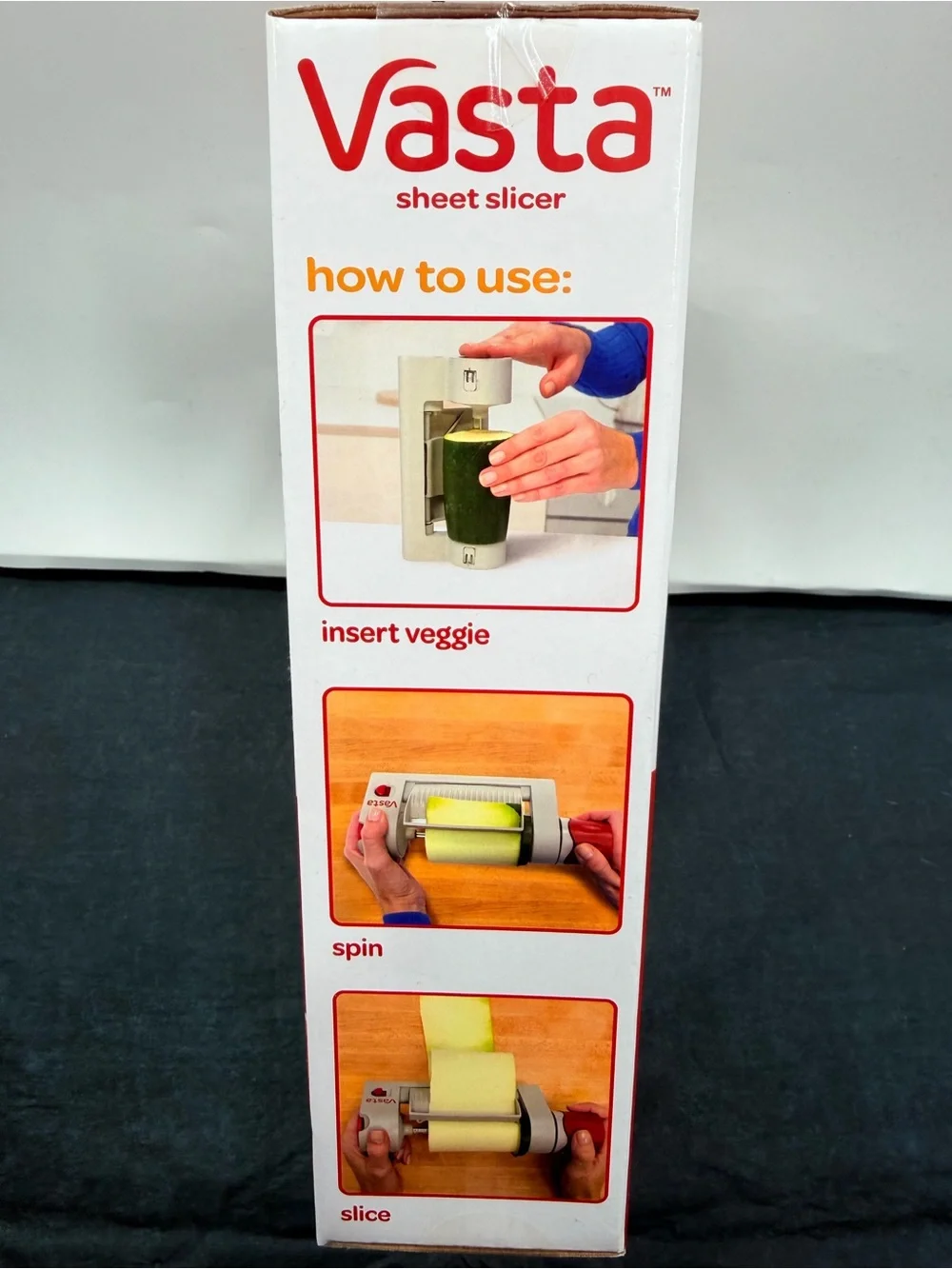 NIB Vasta Veggie & Fruit Sheet Slicer
